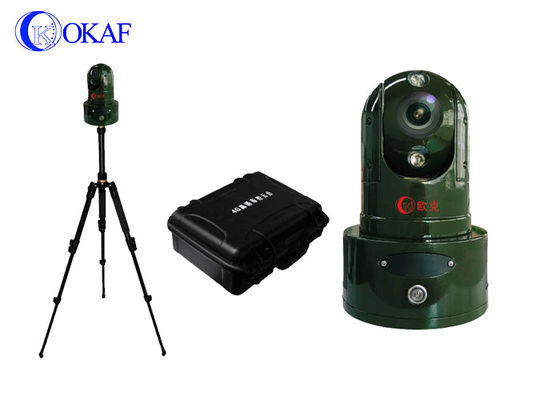 NTSC 모바일 감시 4G PTZ 카메라 10000mAh 배터리 전원