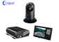 풀 HD 1080P 차량 / 로봇 장착 CCTV 보안 모바일 PTZ 카메라