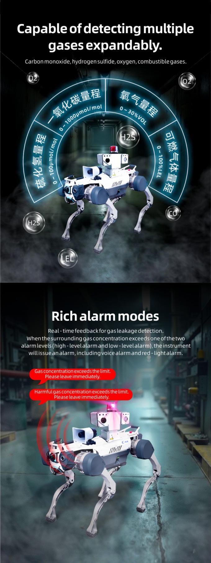 OKAF 인공지능 감시 자율성 보안 순찰 로봇 산업 경비 로봇 개 스마트 보안 네 배 로봇 5