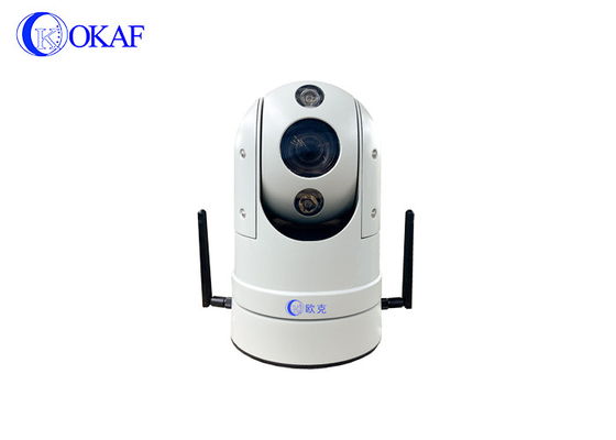 4G 차량 PTZ 카메라 IR 자동 추적 IP 자동차 장착 보안 카메라