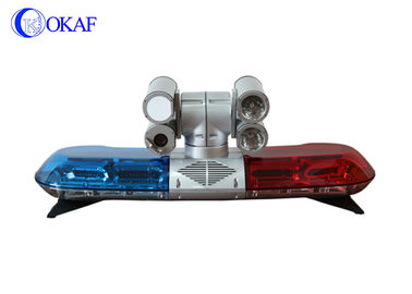비상 LED 빨간색과 파란색 스트로브 라이트 바 IP66 HID PTZ 카메라와 함께