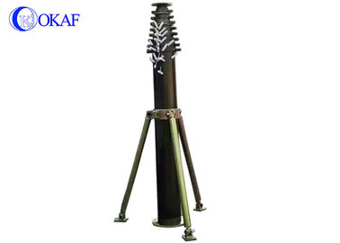 망원경 알루미늄 안테나 마스트 통신 타워 DC12V/24V