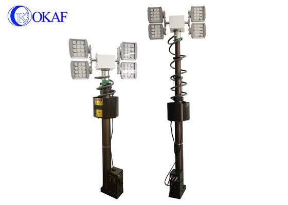 4m/min RS485 48000lm 망원경 마스트 알루미늄