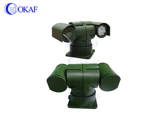 RS485 차량에 장착된 모바일 PTZ 카메라 2.0MP 20x 25x 광학 확대