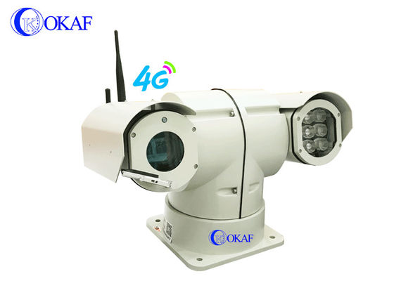 OKAF 4G 반충격 차량 지붕 PTZ IP 카메라 RS485 제어