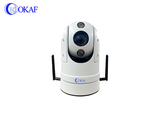 4G 차량 PTZ 카메라 IR 자동 추적 IP 자동차 장착 보안 카메라