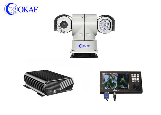 NVR 조작장치와 150m 적외선 IP66 2.0MP 자동차 말 탄 PTZ 카메라